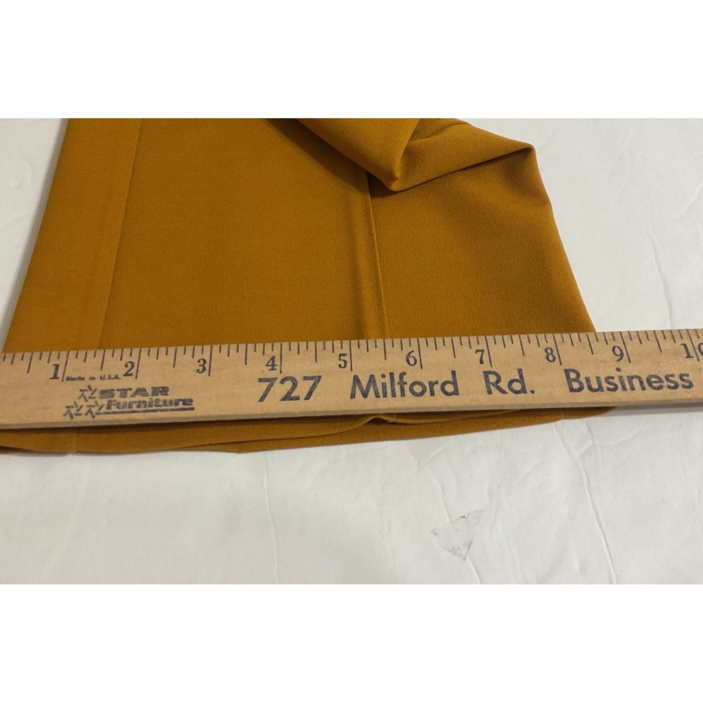 VTG 90's New York Clothing Company Mustard Yellow Bootcut Trousers Pants 14‎ - Picture 10 of 10